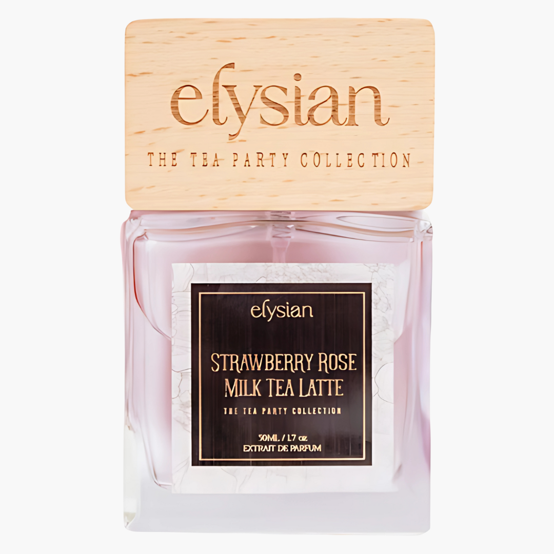 Elysian Strawberry Rose Milk Tea Latte Extrait