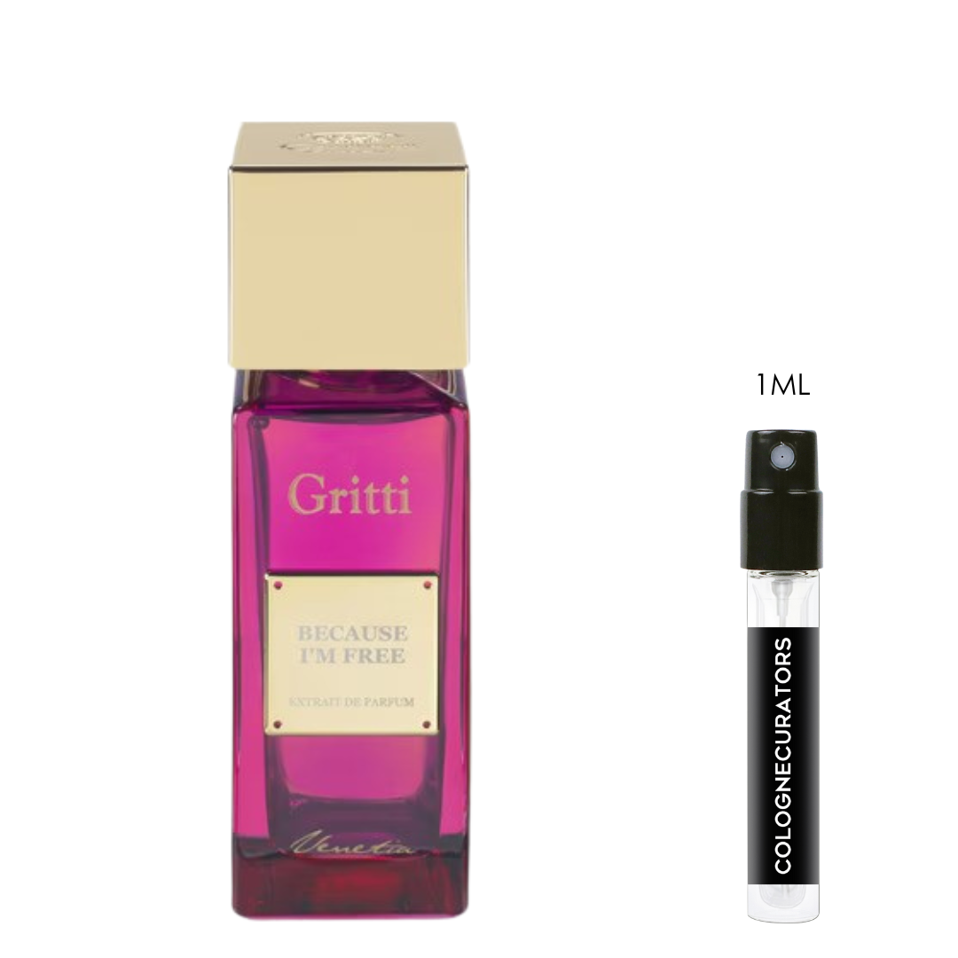 SAMPLE - Gritti Because I'm Free Extrait