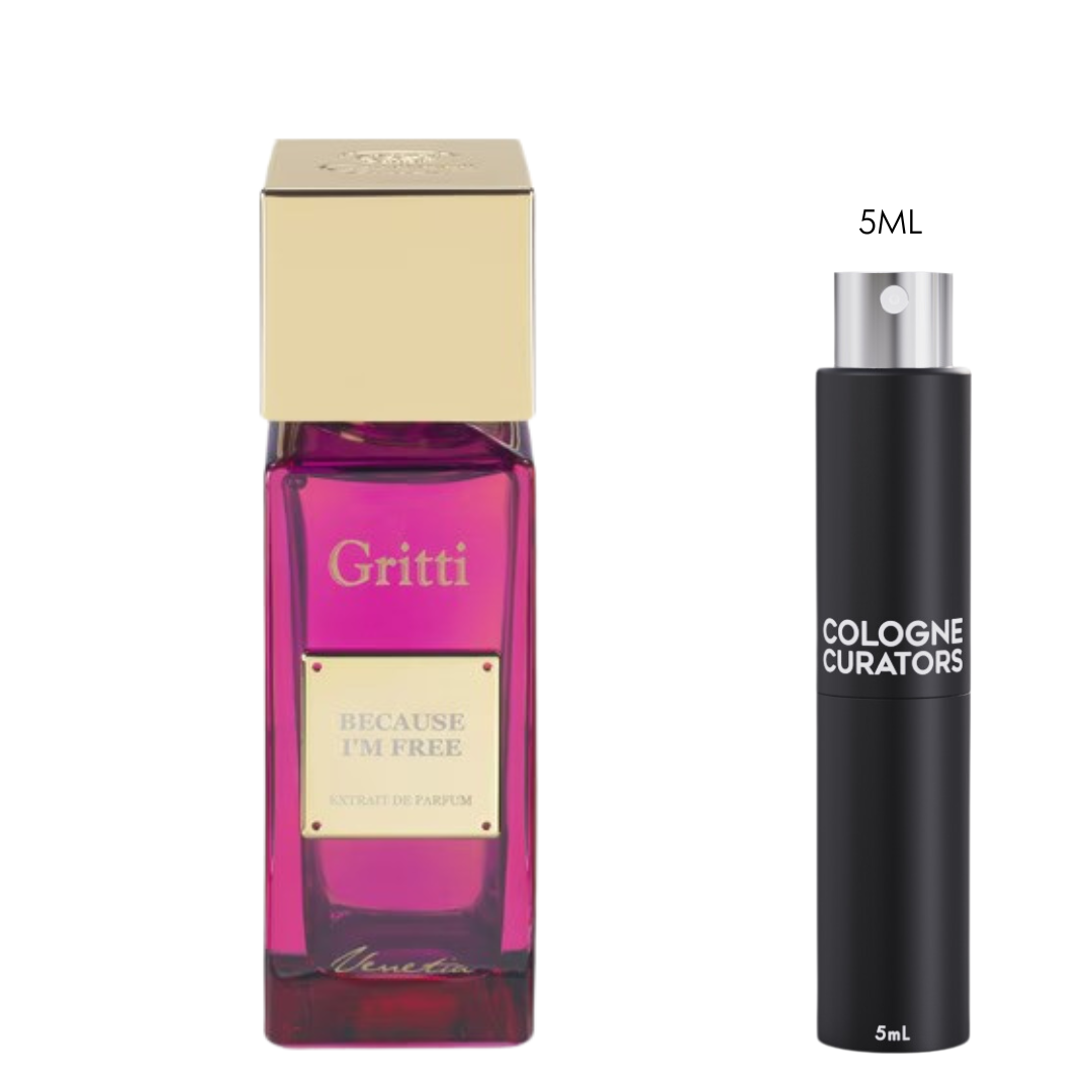 SAMPLE - Gritti Because I'm Free Extrait