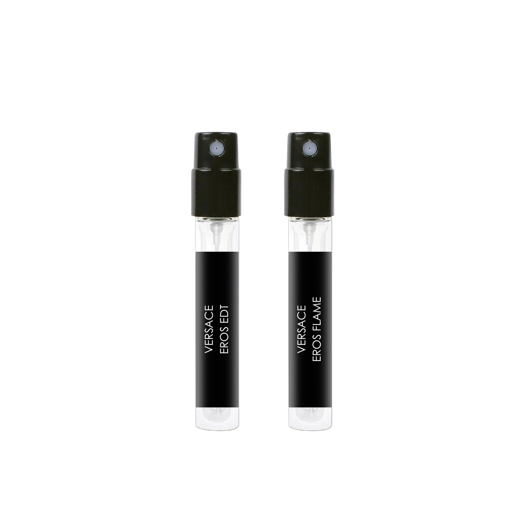 Versace Eros and Eros Flame Sample Pack