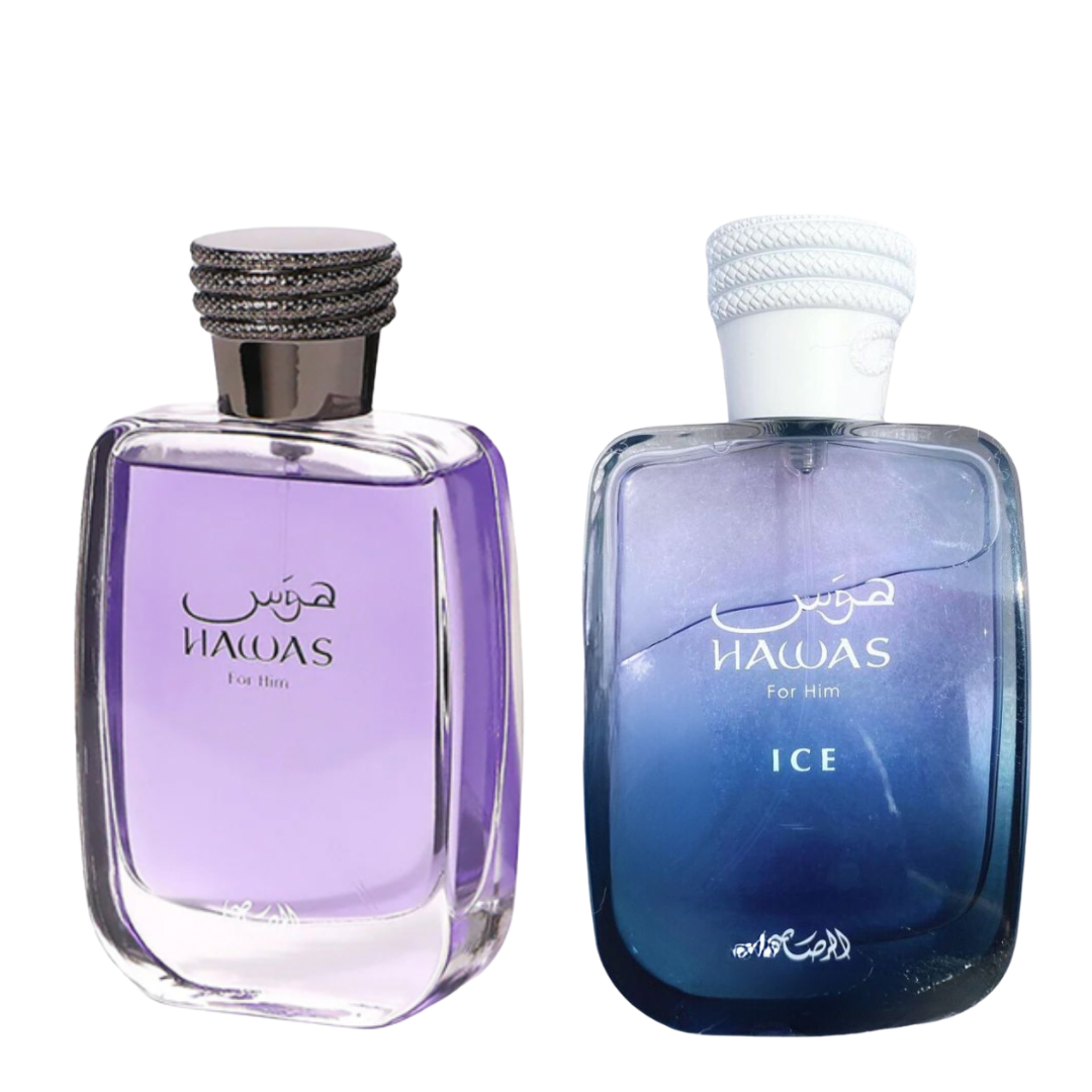 Rasasi Hawas and Hawas Ice Sample Pack
