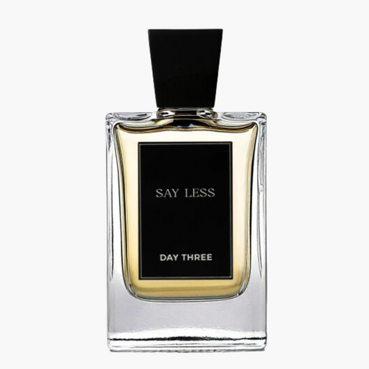 Day Three Fragrances Say Less EDP